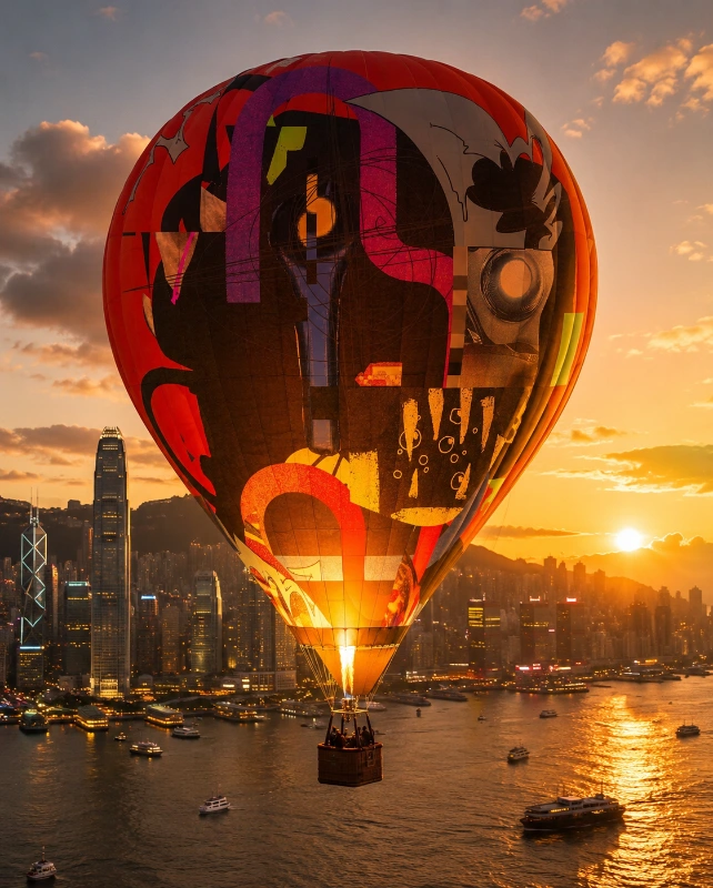 HONGKONG HOT AIR BALLOON — after