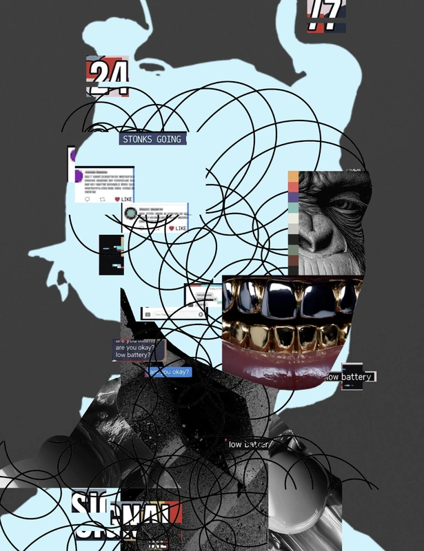 Poster on the Wall — before
