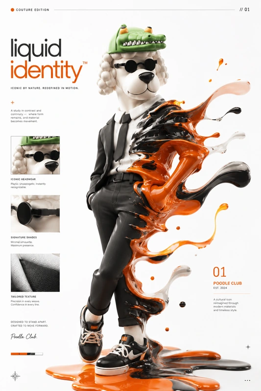 Liquid Identity — after